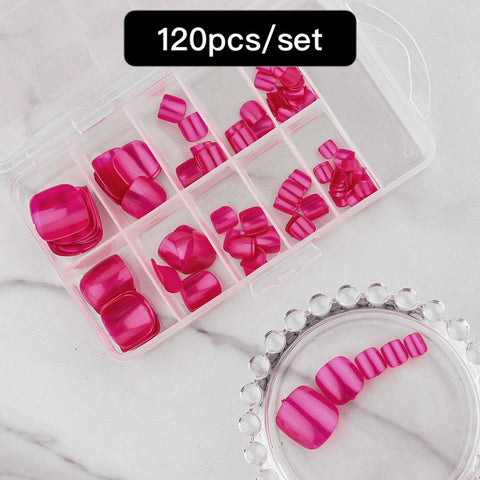 120pcs /Set Press On Nails RFT-PP07