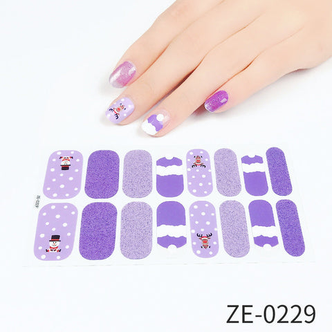 Weekly deals Nail Art Stickers ZE-0229